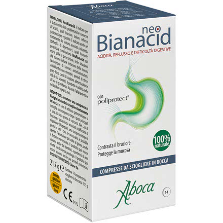 Neo Bianacid Acidit Reflusso e Difficolt Digestive Formato Mini