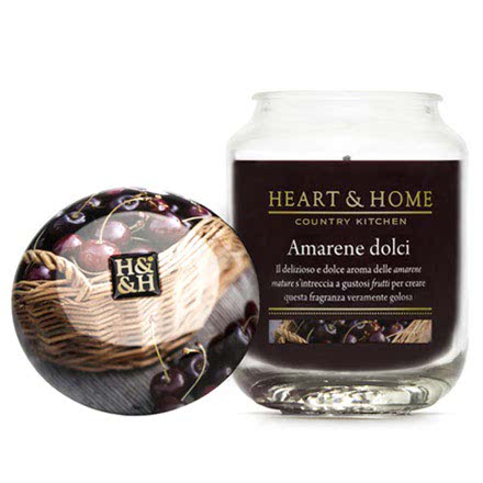 Heart & Home Candela Amarene Dolci Medium