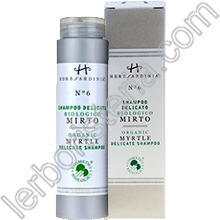 Shampoo Delicato Biologico Mirto - Ref. n 6 - Formato Convenienza
