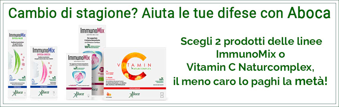Acquista 2 prodotti a scelta delle linee Immunomix e Vitamin C Naturcomplex, il meno caro lo paghio la met!