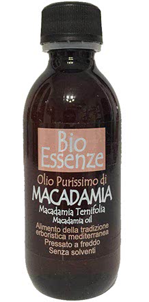 Bio Essenze Olio Purissimo di Macadamia - uso alimentare e cosmetico