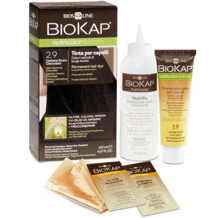 BioKap Nutricolor Delicato Tinta 5.5 Castano Chiaro Mogano