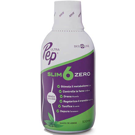 Ultra Pep Slim 6 Zero Gusto T Verde - 6 Azioni in 1