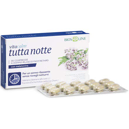 VitaCalm Tutta Notte con Melatonina