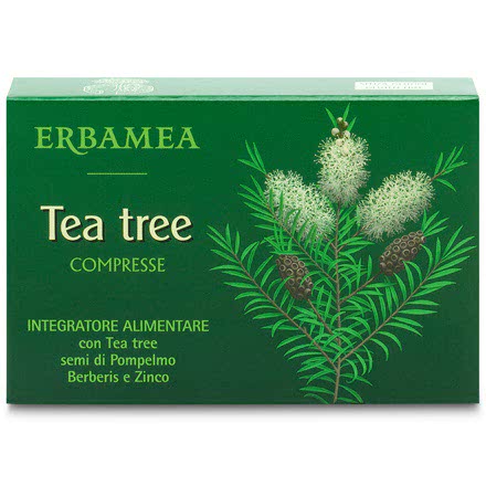 Tea Tree Compresse con GSE Zinco e Berberis