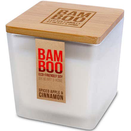 Heart & Home Bamboo Candela Spiced Apple & Cinnamon Regular
