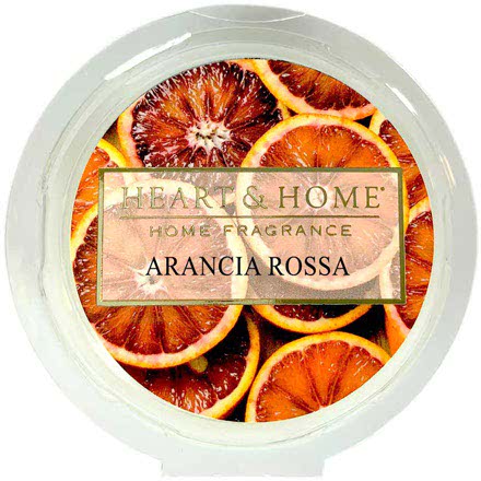 Heart & Home Cialda di Cera per Diffusore Arancia Rossa