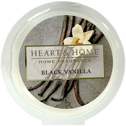 Heart & Home Cialda di Cera per Diffusore Black Vanilla