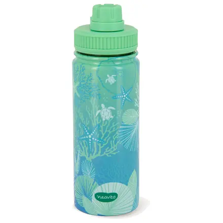 Twice Protect the Sea Bottiglia Thermos Acciaio Verde