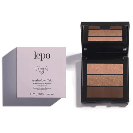 Eyeshadows Trio Tris di ombretti compatti - Nuance 01 Marrone Dorato