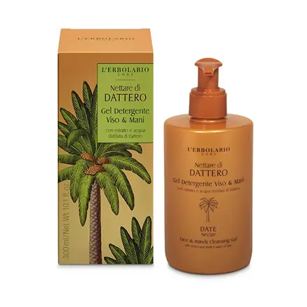 Nettare di Dattero Gel Detergente Viso e Mani