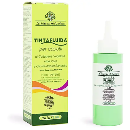 Albero del Colore Tinta Fluida per Capelli Castano Ramato 24