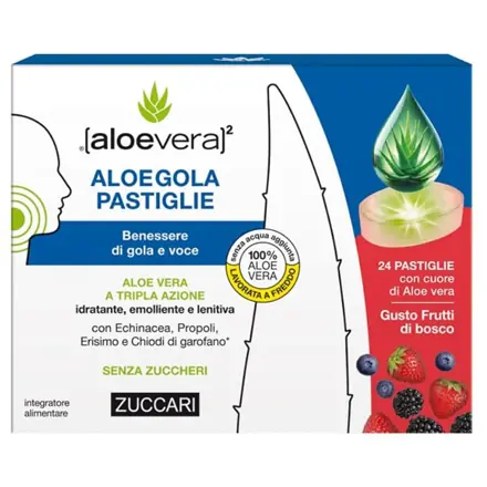 AloeGola Pastiglie Gusto Frutti di Bosco