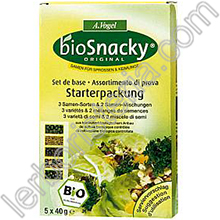 BioSnacky Original StartPack Semi Biologici per Germogli