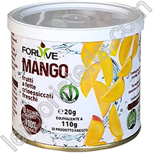 Mango Frutti a Fette Crioessiccati Freschi