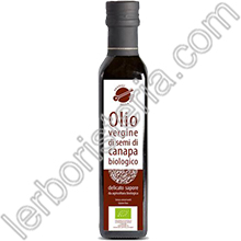 Olio Vergine di Semi di Canapa Biologico Italiano