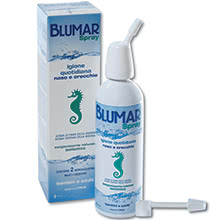 BluMar Spray Igiene Quotidiana Naso e Orecchie Adulti e Bambini