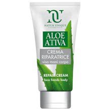 Aloe Attiva Crema Riparatrice Viso Mani Corpo Pocket Size