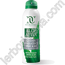 Aloe Attiva Crema Riparatrice Spray&Go Viso Mani Corpo