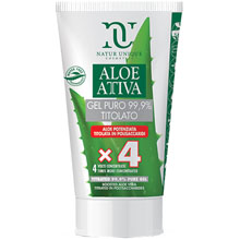 Aloe Attiva Gel Puro 99,9% Titolato 4 Volte Concentrato Formato Pocket Travel Size