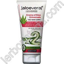 Aloevera2 Crema d'Aloe Universale Viso Mani Corpo Formato Pocket