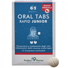 GSE Oral Tabs Rapid Junior Gusto Fragola