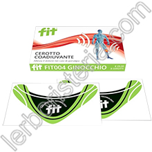 Fit Patch Ginocchio Cerotto Coadiuvante senza Farmaco Confezione Slim