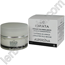 Aspersina Idrata Crema Viso Emolliente Ricca e Concentrata Pelli Secche