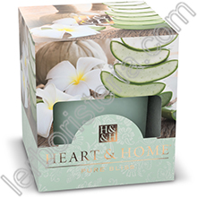 Heart & Home Candela Aloe Rigenerante Small