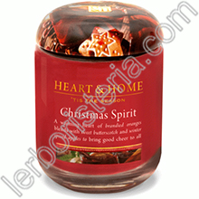 Heart & Home Candela Atmosfera di Natale Medium