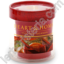 Heart & Home Candela Atmosfera di Natale Small