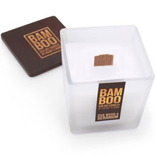 Heart & Home Bamboo Candela Oud Wood & Geranium Maxi