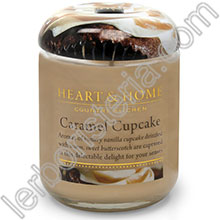 Heart & Home Candela Cupcake al Caramello Big