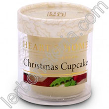 Heart & Home Candela Cupcake di Natale Small