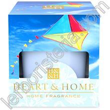 Heart & Home Candela Cieli Azzurri Small