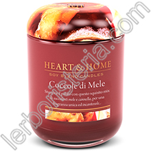 Heart & Home Candela Coccole di Mele Big
