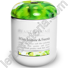 Heart & Home Candela Fresia e Gelsomino Bianco Medium