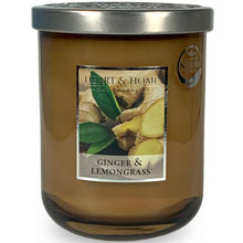 Heart & Home Candela Ginger & Lemongrass Medium