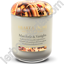 Heart & Home Candela Mandorle e Vaniglia Big