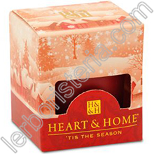 Heart & Home Candela Notte di Natale Small