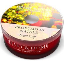 Heart & Home Candela Profumo di Natale Scent Cup