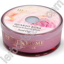 Heart & Home Candela Quarzo Rosa Scent Cup