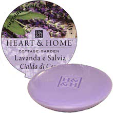 Heart & Home Cialda di Cera per Diffusore Lavanda e Salvia