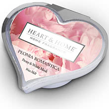 Heart & Home Cialda di Cera per Diffusore Peonia Romantica