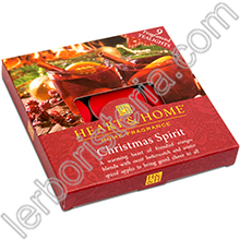 Heart & Home Candeline Tealights Atmosfera di Natale
