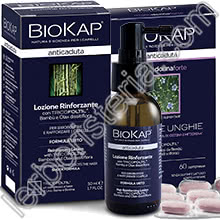 BioKap Anticaduta Lozione Rinforzante Formula Urto + Integratore Miglio Donna Forte OFFERTA