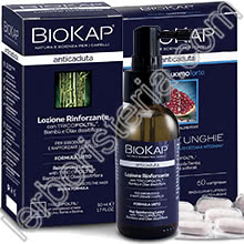 BioKap Anticaduta Lozione Rinforzante Formula Urto + Integratore Miglio Uomo Forte OFFERTA