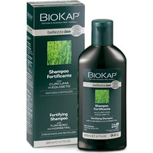 BioKap Bellezza Bio Shampoo Fortificante Eco-Bio Curcuma ed Equiseto