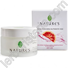 Acqua Unicellulare di Arancia Rossa Bio Crema Maschera Nutriente Viso