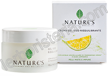 Acqua Unicellulare di Mandarino Verde Bio Crema Gel Viso Riequilibrante